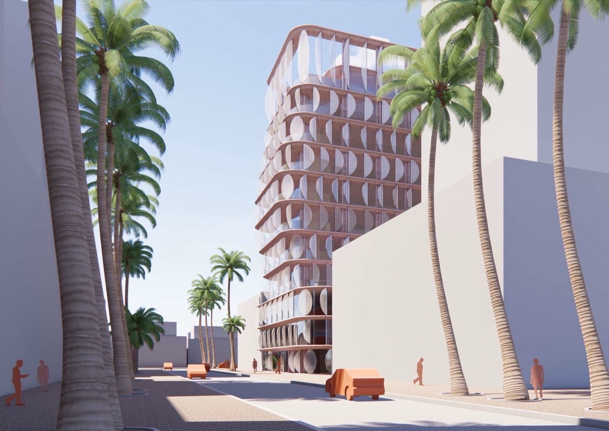 Al Satwa residential tower