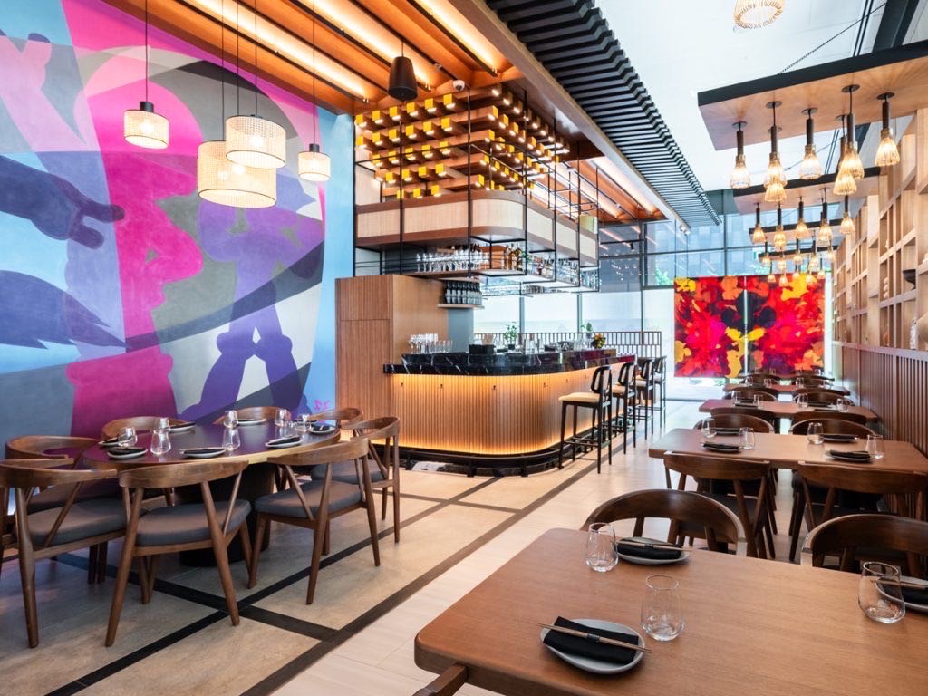 Reif Kushiyaki restaurant interior